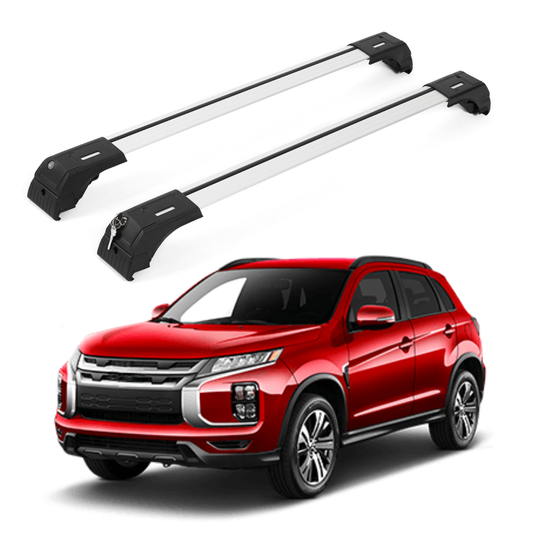 Erkul Roof Rack Crossbars for Mitsubishi Outlander PHEV 2022-2026 - Silver