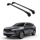 ERKUL Roof Rack Cross Bars Compatible with Acura MDX 2022-2024 | Anti-Theft Lock Aluminum Crossbars for Rooftop Cargo Carrier Luggage Kayak Canoe Bike | Black