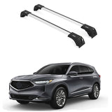 ERKUL Roof Rack Cross Bars Compatible with Acura MDX 2022-2024 | Anti-Theft Lock Aluminum Crossbars for Rooftop Cargo Carrier Luggage Kayak Canoe Bike | Silver