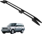 ERKUL Roof Side Rails Rack for Range Rover 2002-2012 | All Weather Roof Rack Aluminum Side Rails for Rooftop Luggage Carrier Kayak Canoe Ski Snowboard | Black